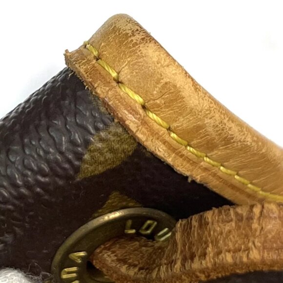 LOUIS VUITTON Montsouris MM Backpack Bag Monogram Leather Brown M51136 13SH732 - Picture 10 of 13